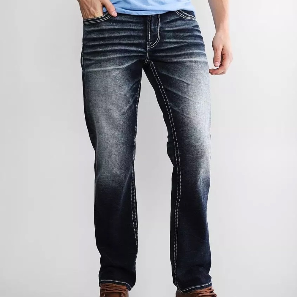 Men's Salvage Jeans | Salvage Mayhem Straight Regular Fit | 34X32